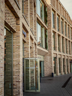 Eindrücke der neu gestalteten Innenstadt von Monheim am Rhein (Monheim-Mitte)