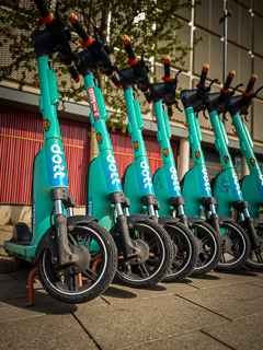 Eindrücke der neu gestalteten Innenstadt von Monheim am Rhein (Monheim-Mitte)